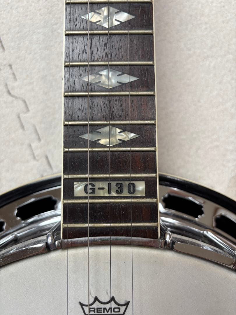 morris G-130 モーリス バンジョー 純正ケース付