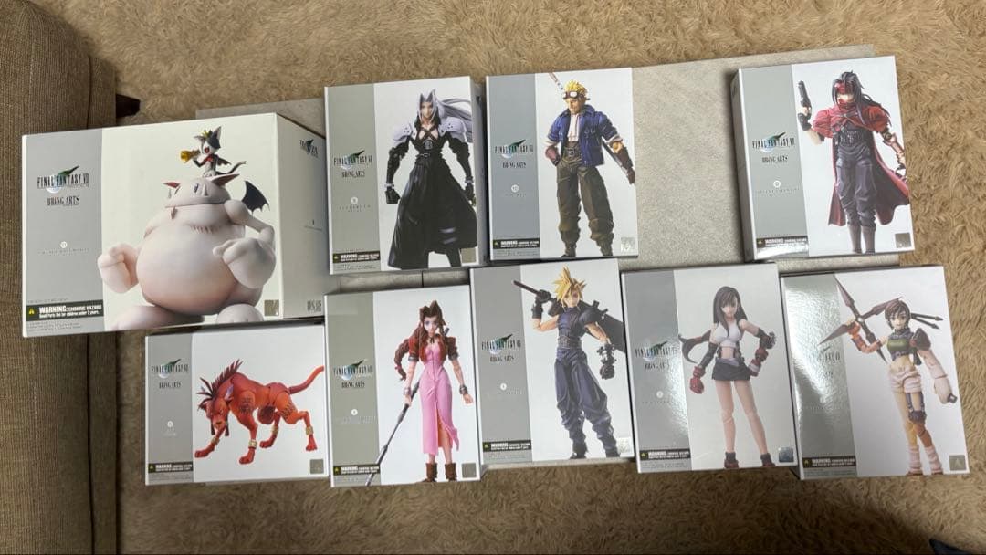ファイナルファンタジー Bring Arts フィギュア 9体セット 新品未開封