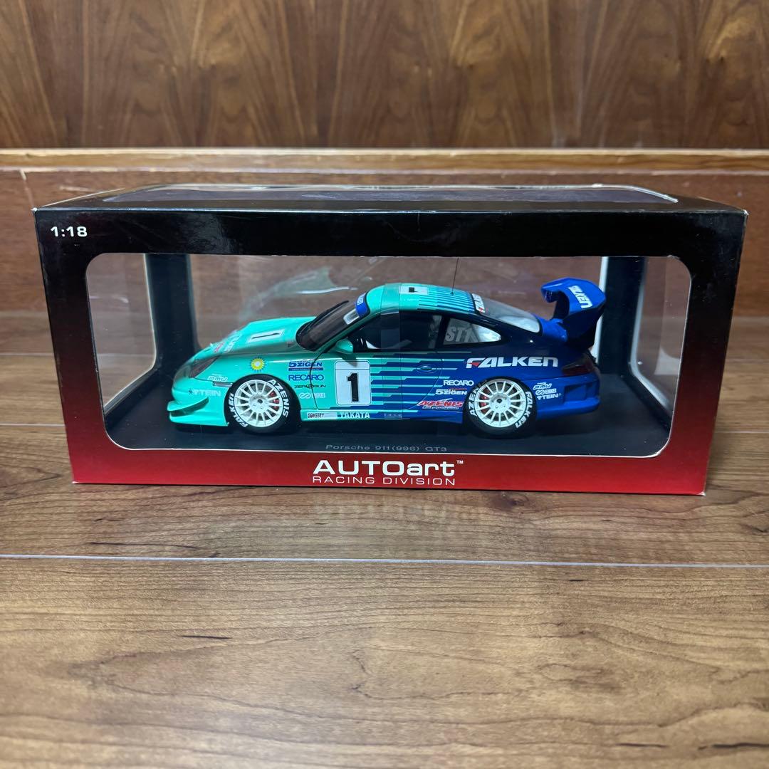 未展示品 オートアート 1/18 ポルシェ991 GT3 TAIKYU 2005