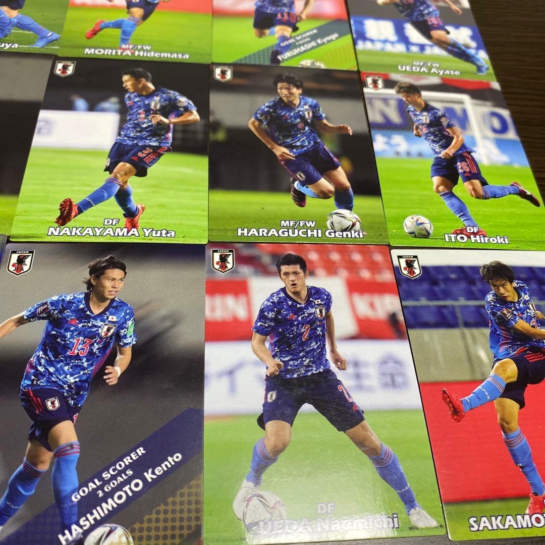 日本代表チップス カード 300円~500円