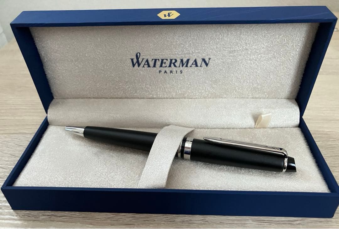 WATERMAN ウォーターマン ボールペン　ブラック　シルバー