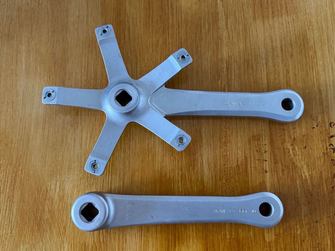 スギノクランク　2セット165mm