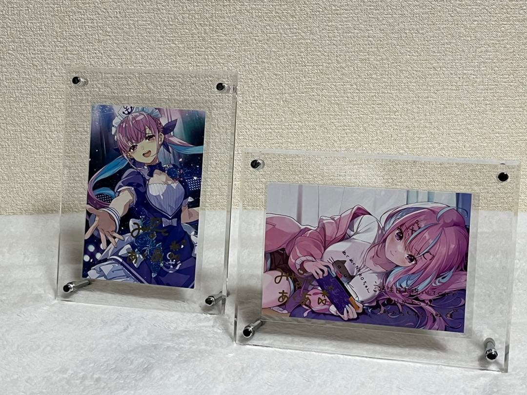 湊あくあ ポストカードセット【数量限定直筆サイン入り多数あり】
