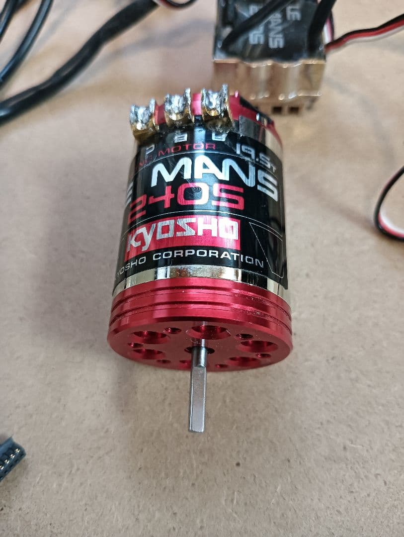 KYOSHO LE MANS 240S ブラシレスモーターのセット