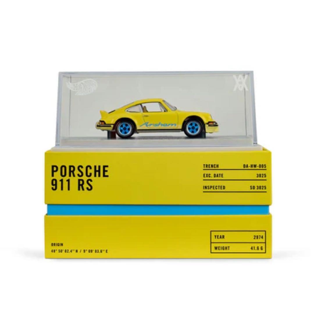 Porsche 911 RS イエロー Daniel Arsham 限定モデル