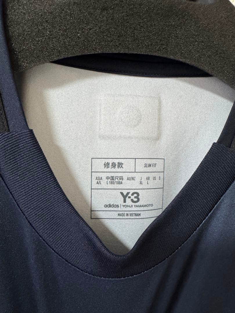 Y-3 ネイビー グラデーションシャツ