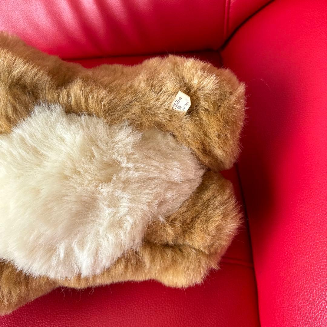 昭和レトロ　日本製　ぬいぐるみの山英　動物　stuffed animal