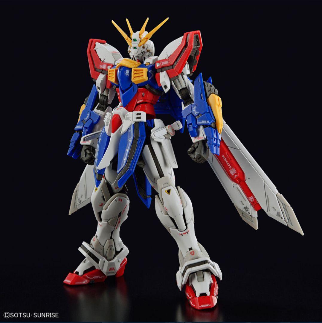 未組立2種類 RG シャイニングガンダム + ゴッドガンダム