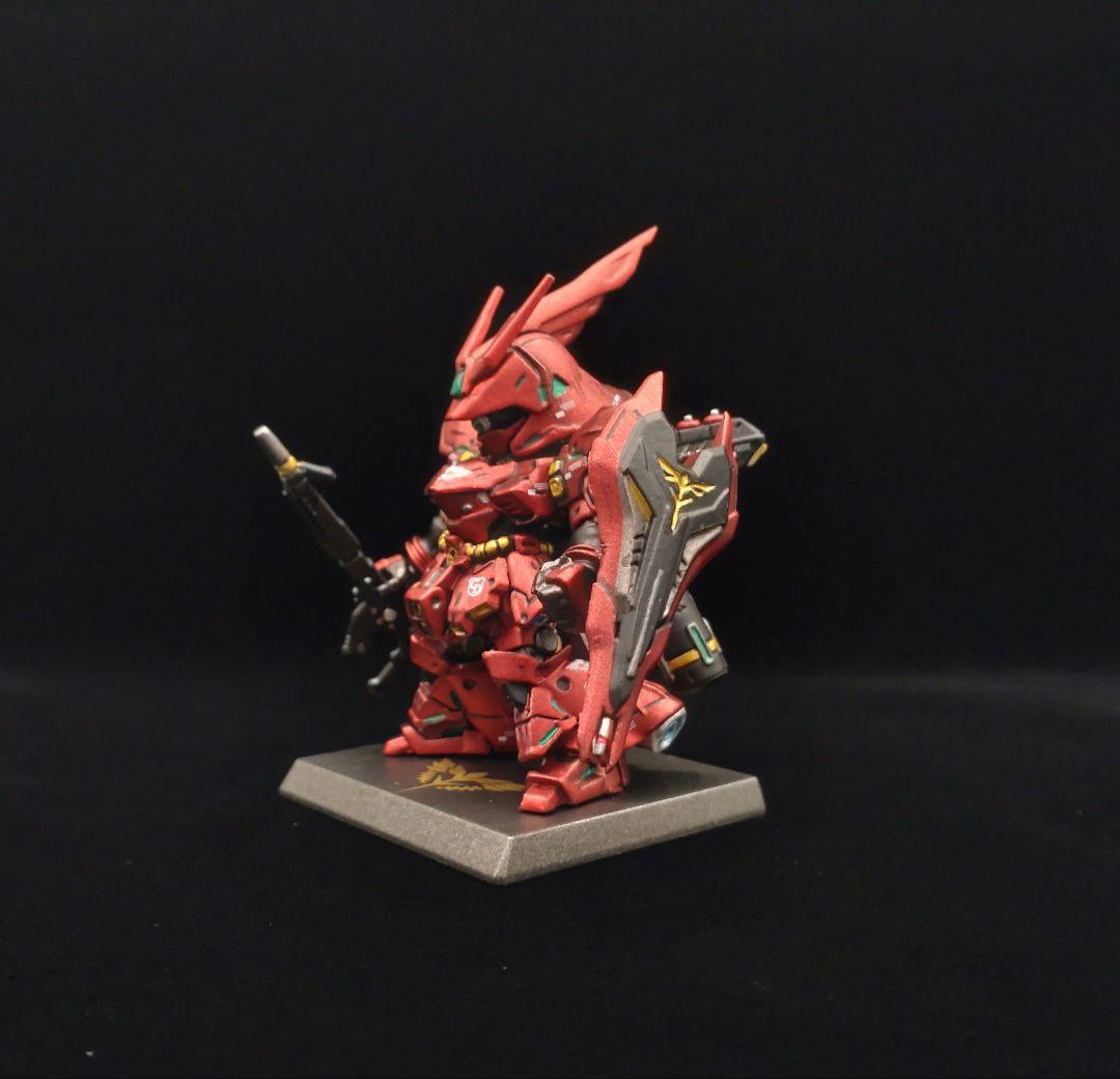 m*i様 ガンダムコンバージ サザビー リペイント完成品