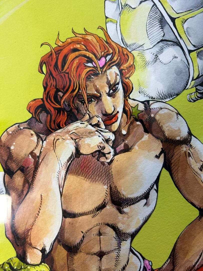 ジョジョ展　複製原画　ジョジョの奇妙な冒険 DIO