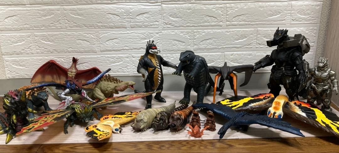 ゴジラフィギュア（バンダイ）ソフビ まとめ 大量
