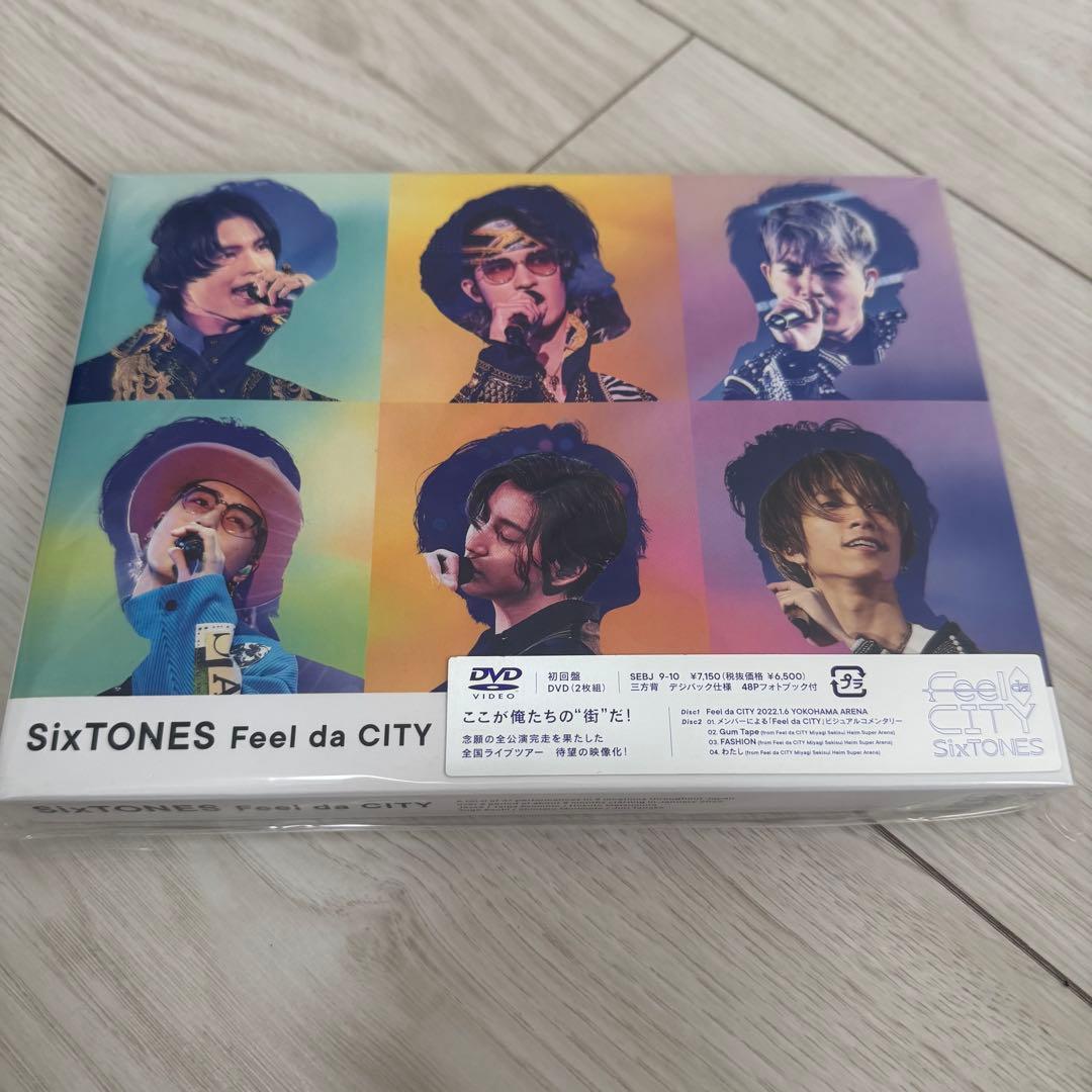 【特典付き】DVD SixTONES Feel da CITY 2点セット