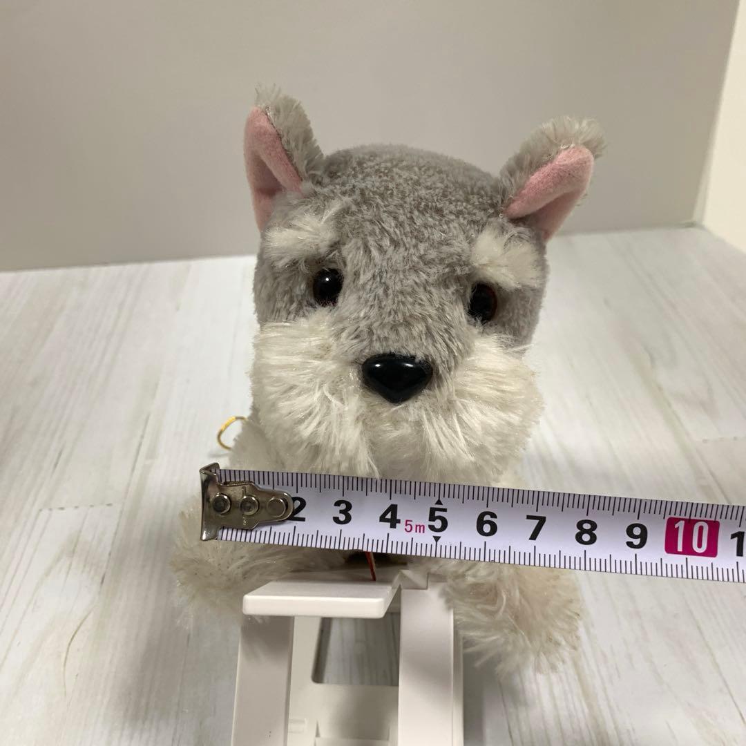 Y☆ 昭和レトロ　テリア　犬　ぬいぐるみ　アルファ　シュナウザー