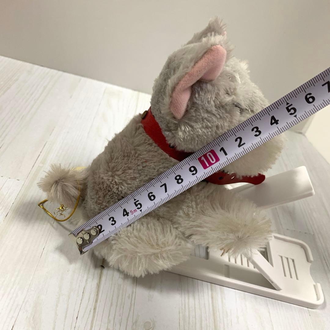 Y☆ 昭和レトロ　テリア　犬　ぬいぐるみ　アルファ　シュナウザー