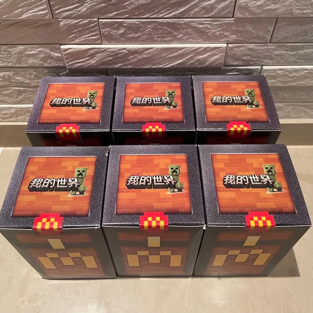 【新品】 マクドナルド マインクラフト コラボ フィギュア コンプリート