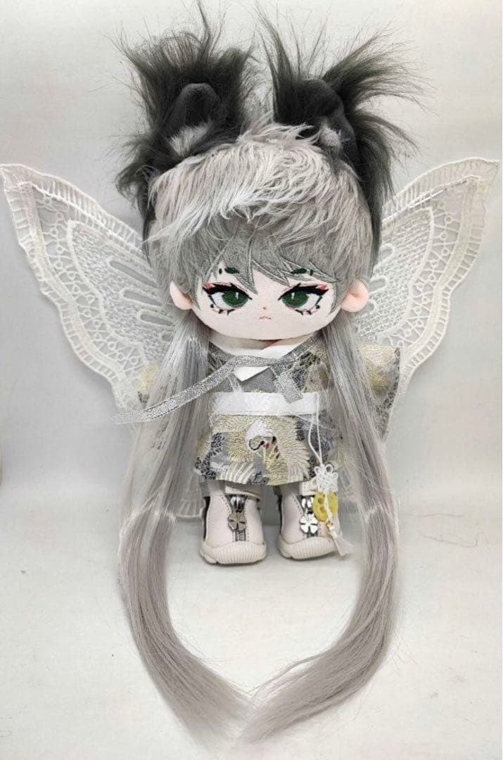 激レア　天使 & 悪魔　上質ぬいぐるみ　ペア2体　本体+衣装　羽根取り外し可能