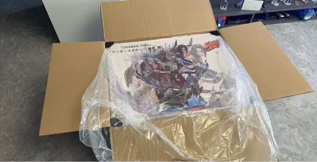 シャーマンキング 麻倉葉 阿弥陀丸 ガレージキット ガレキ スタチュー①