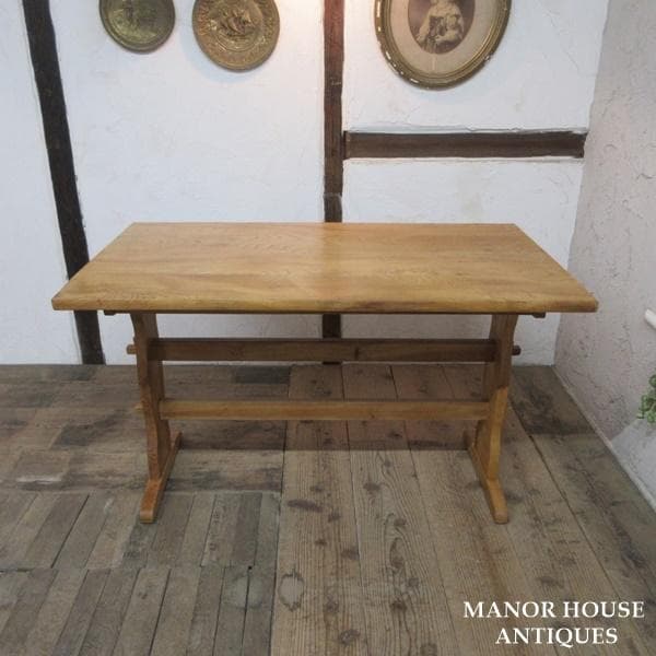 イギリス アンティーク 家具 リフェクトリーテーブル ダイニング 6153e