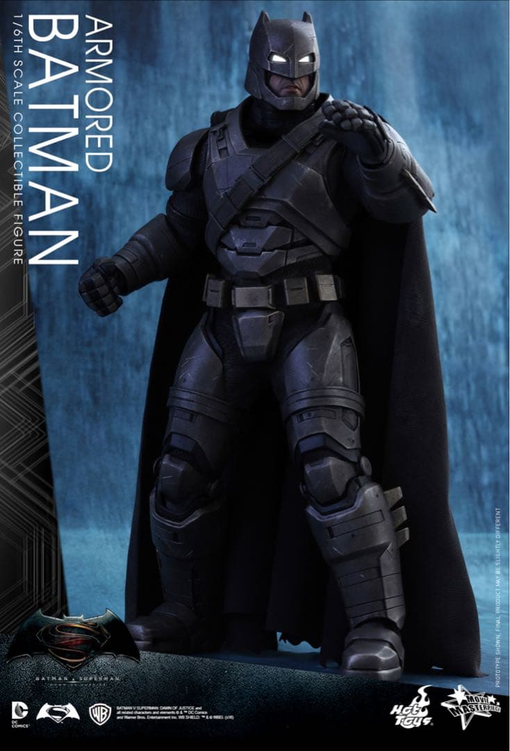 【極美品】 アーマード・バットマン　ジャスティスの誕生　ホットトイズ