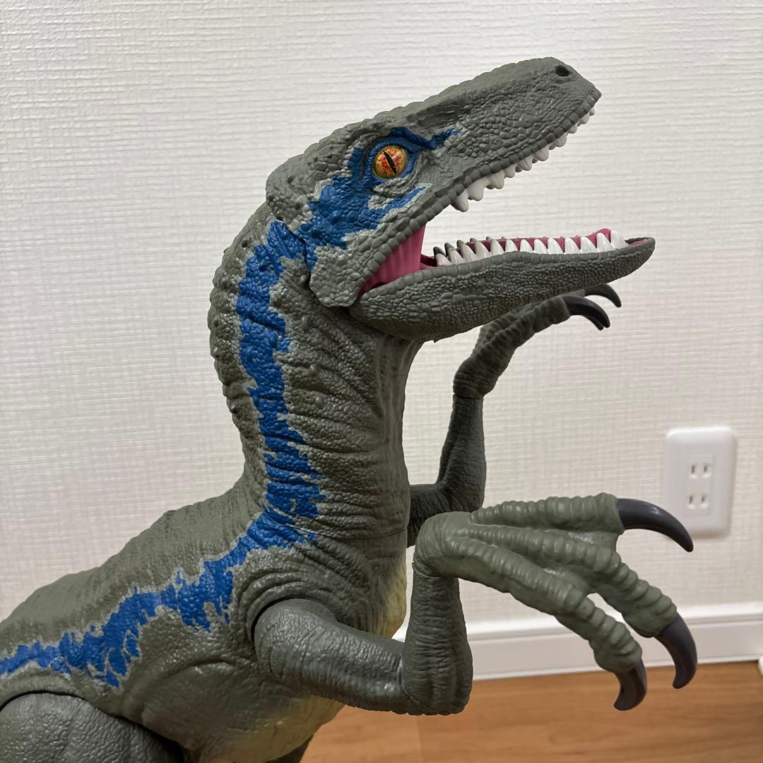 マテル ジュラシックワールド ブルー ヴェロキラプトル 約96cm