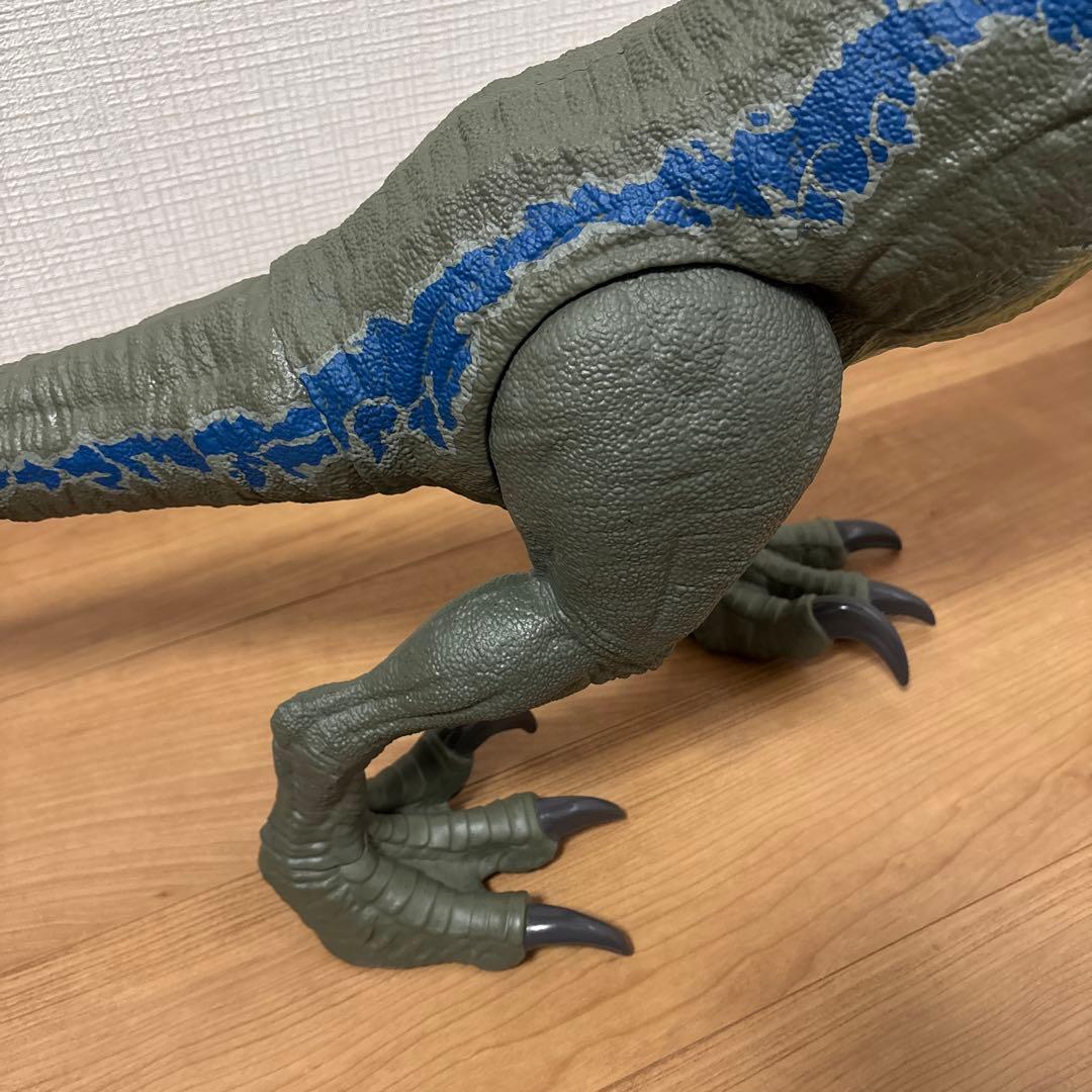 マテル ジュラシックワールド ブルー ヴェロキラプトル 約96cm