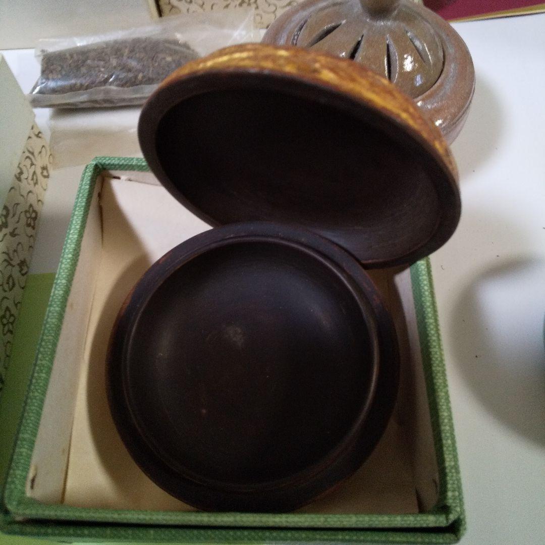 鳩居堂 香木 沈香 香炉 香立て 香合