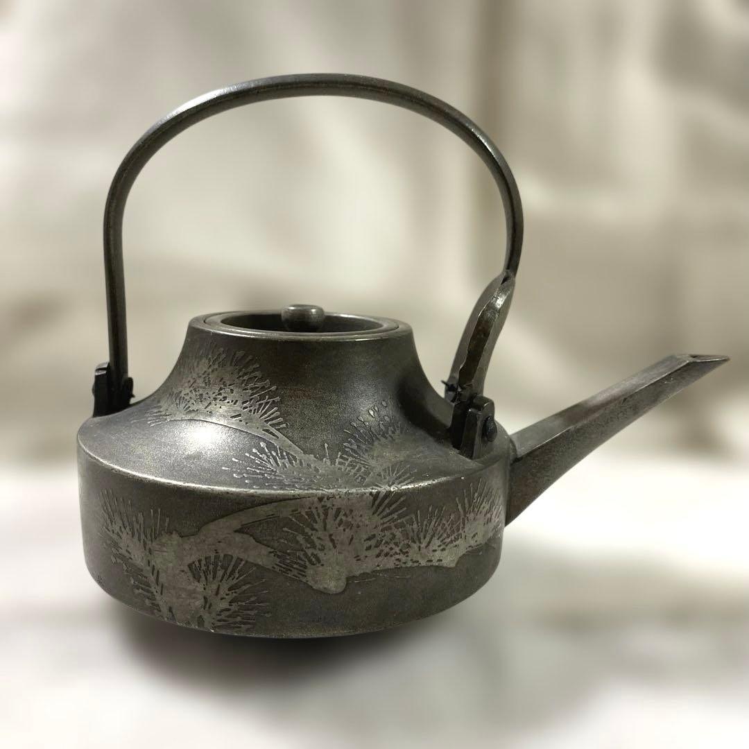 G-12 錫　酒器セット　間村自造　本錫　錫器　雑貨　美術品　工芸品　インテリア