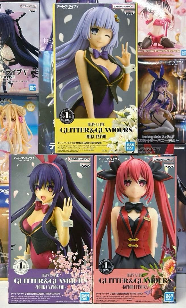 デート・ア・ライブ フィギュア20点セットまとめ売り　匿名配送込み　新品未開封