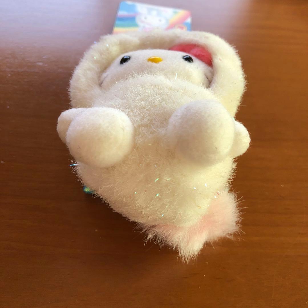 ぬいぐるみキーホルダー　キティちゃん（２００２開運　ラベンダー）【２個セット】