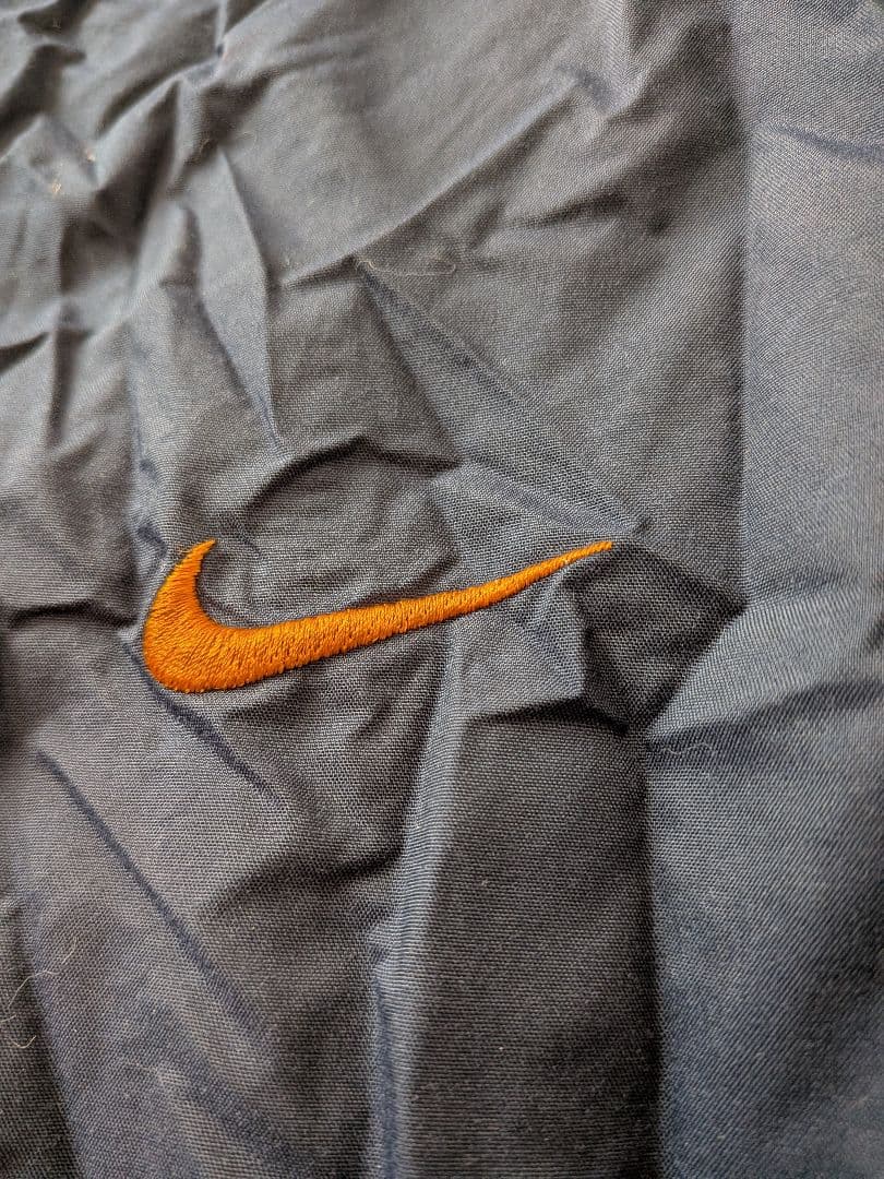 ヴィンテージNike01/02インテルハーフベンチコートネイビー