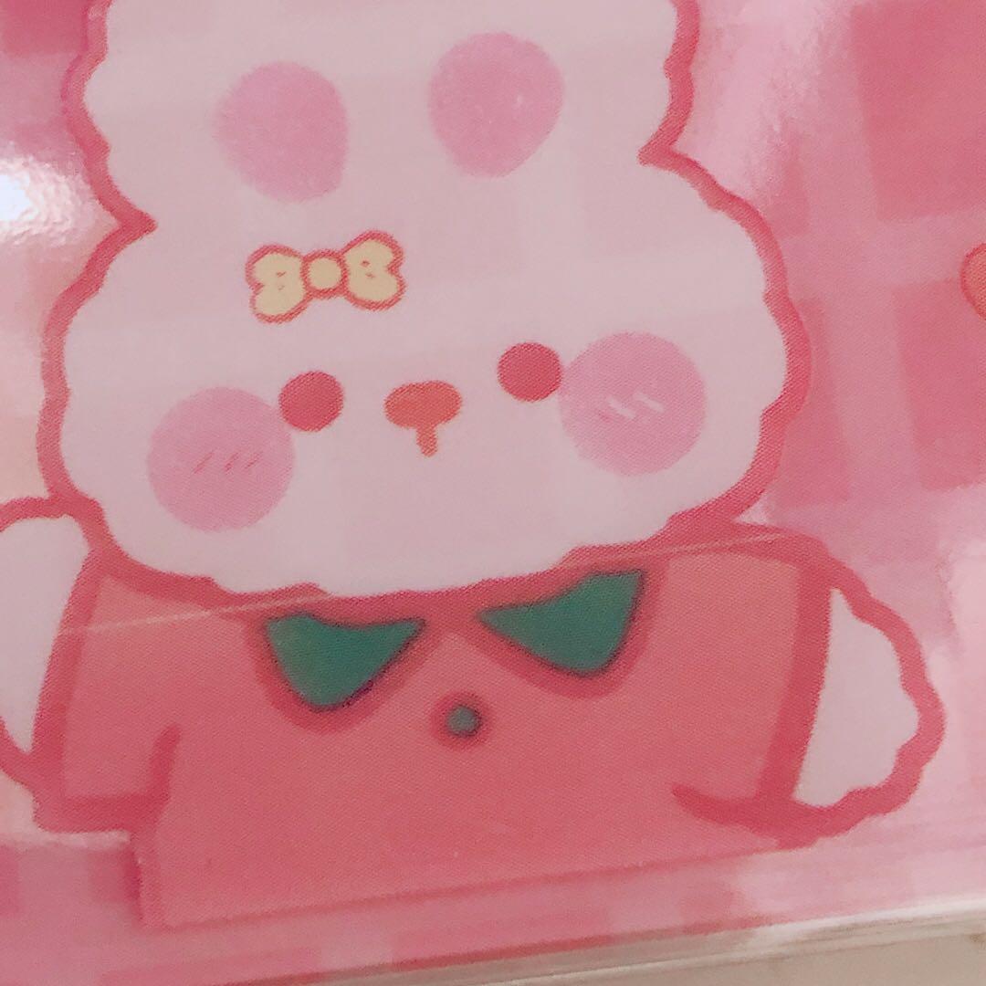 品切れ 数量限定♡ くま＆うさぎ ラッピング袋 80枚 8種各10枚