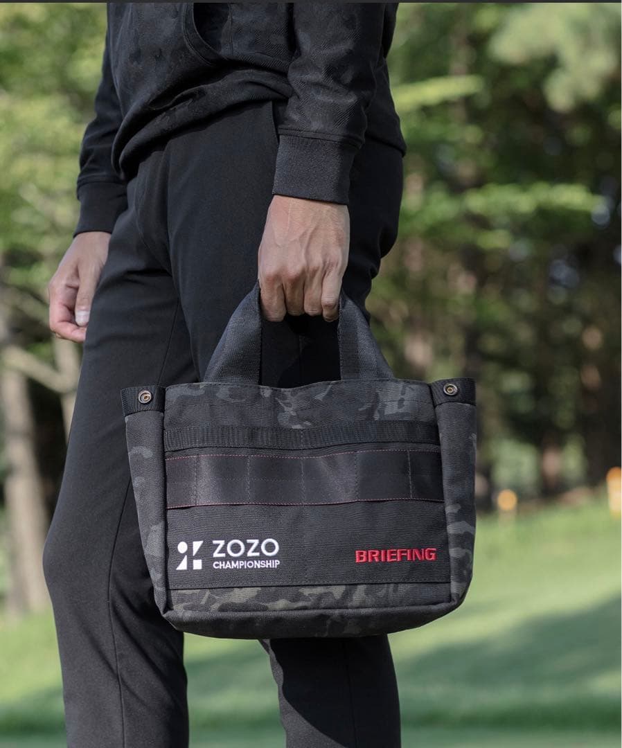 新品未開封 BRIEFING ZOZO CART TOTE マルチカモ ブラック