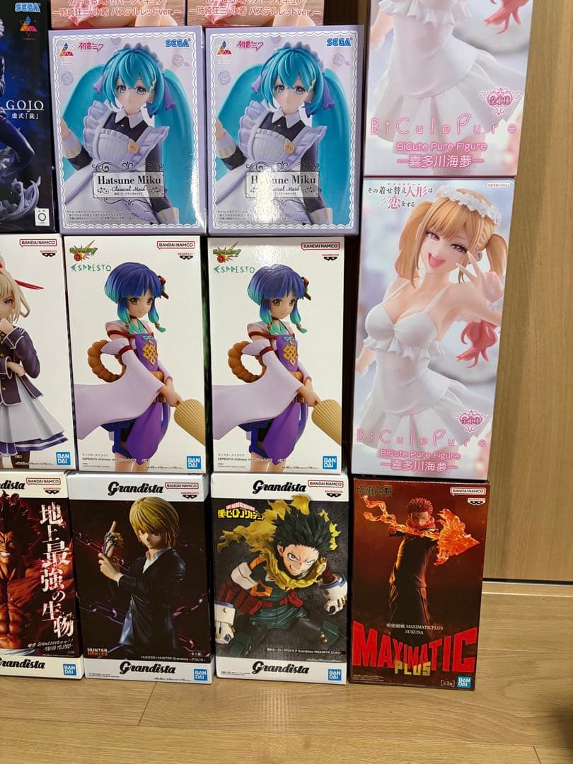 最新　プライズ　フィギュア　まとめ売り　箱　美少女フィギュア　34箱