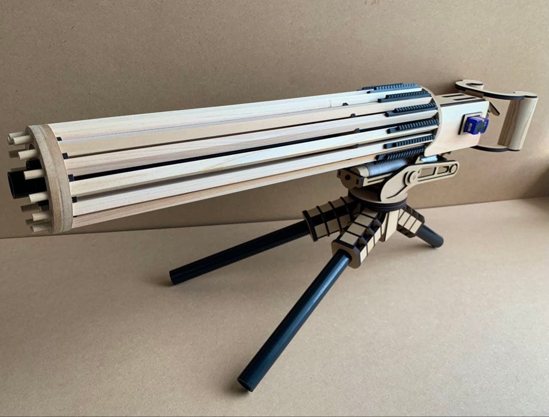 電動　ガトリング　ゴム銃