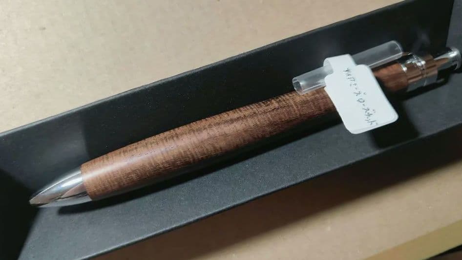 YkU工房 木製ボールペン　木軸ペン　サイアミーズローズウッド