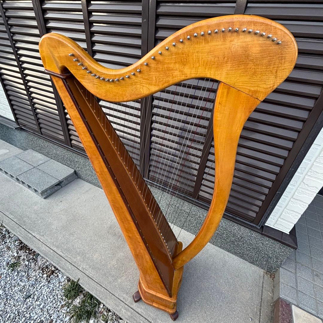AOYAMA 青山ハープ　36弦 アイリッシュハープ レバーハープ