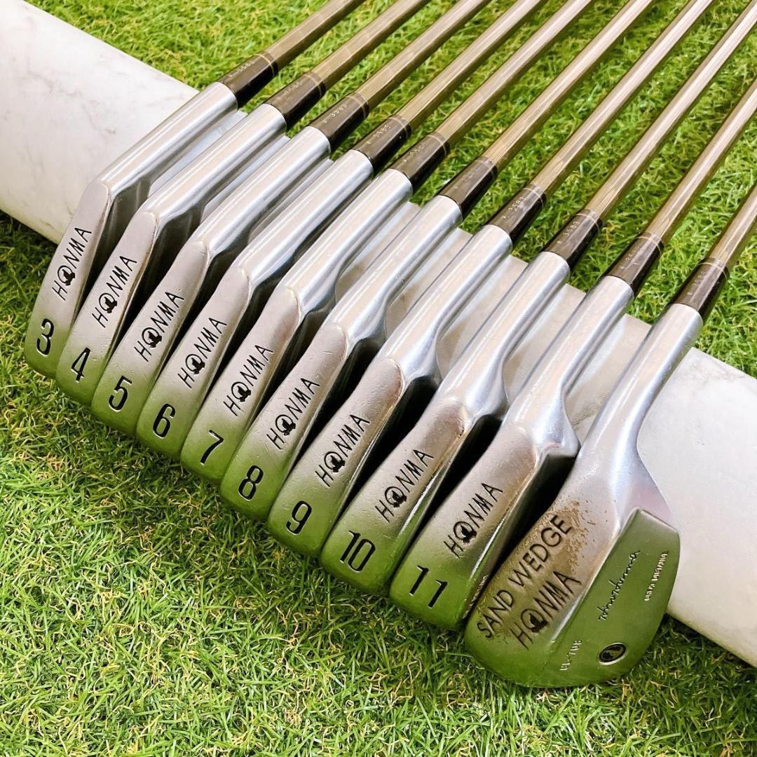 HONMA CL-708 ホンマ メンズアイアン 10本 黒モグラ 右 R