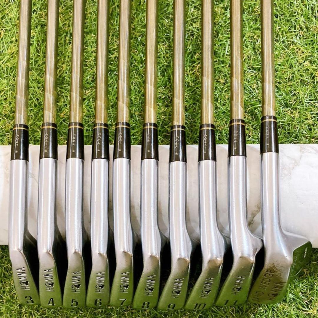 HONMA CL-708 ホンマ メンズアイアン 10本 黒モグラ 右 R