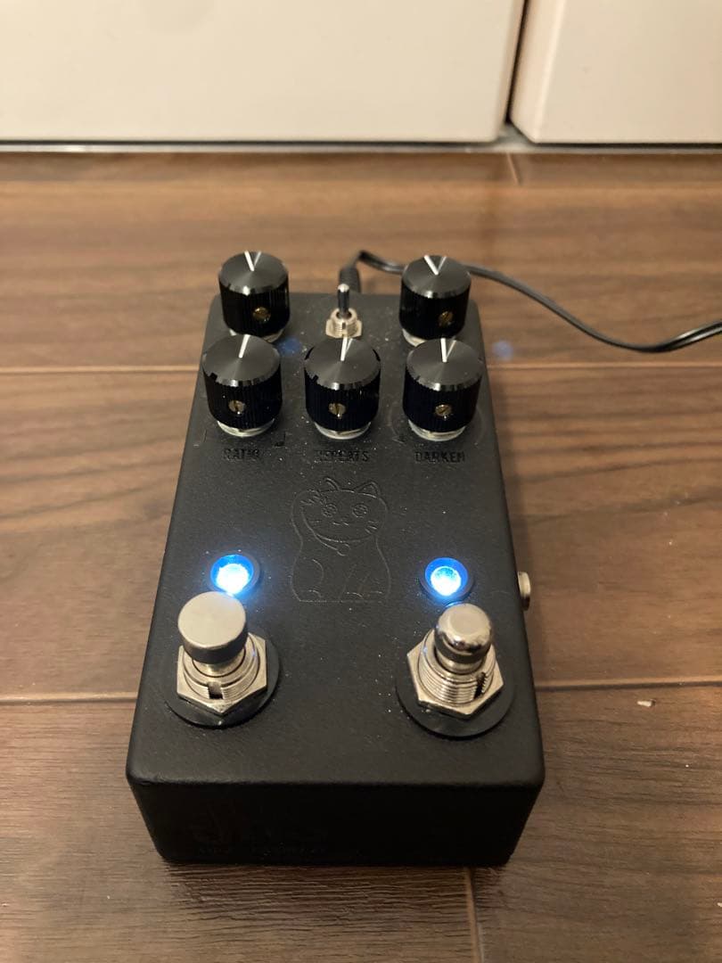 ギター JHS Pedals Lucky Cat Delay BLACK