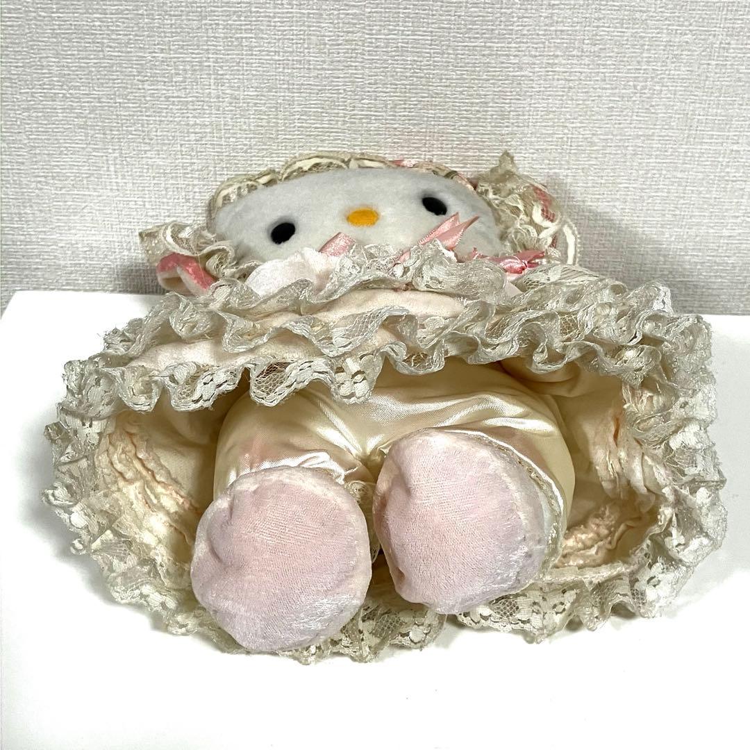 激レア　ハローキティ フレンチスタイル ぬいぐるみ　レトロ