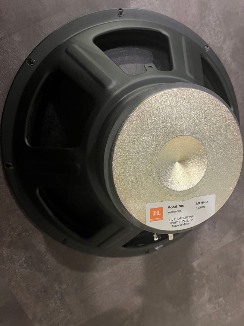 JBL M115-8A ２個　225 prx400 ジャンク　スピーカー