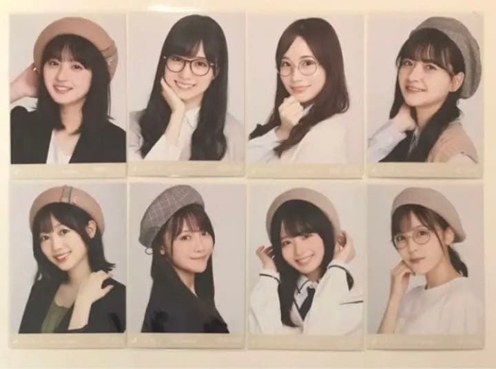乃木坂46 生写真 ランダム プレッピー フルコンプ  44名 132枚 まとめ