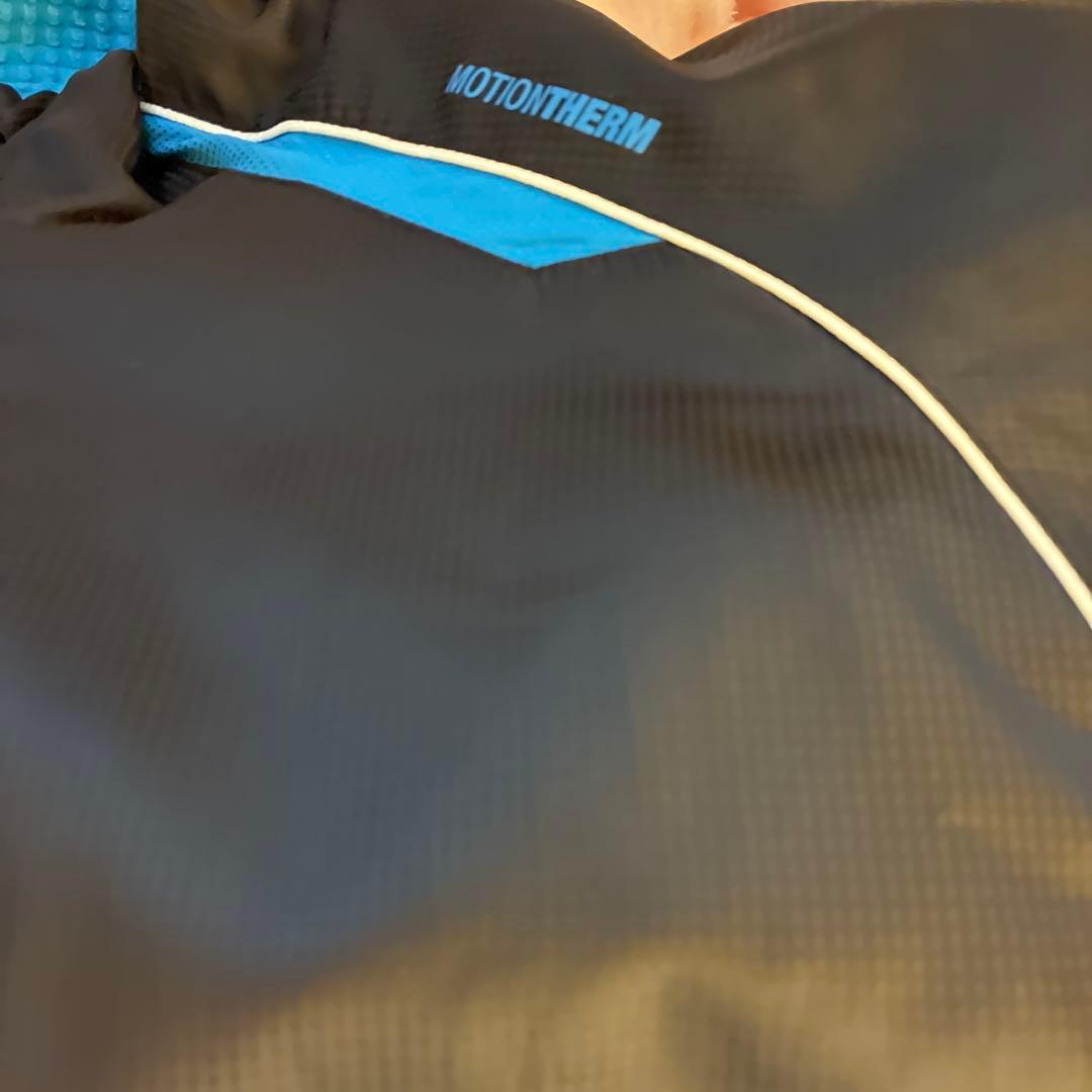 ASICS ウィンドブレーカーセット ブラック/ブルー