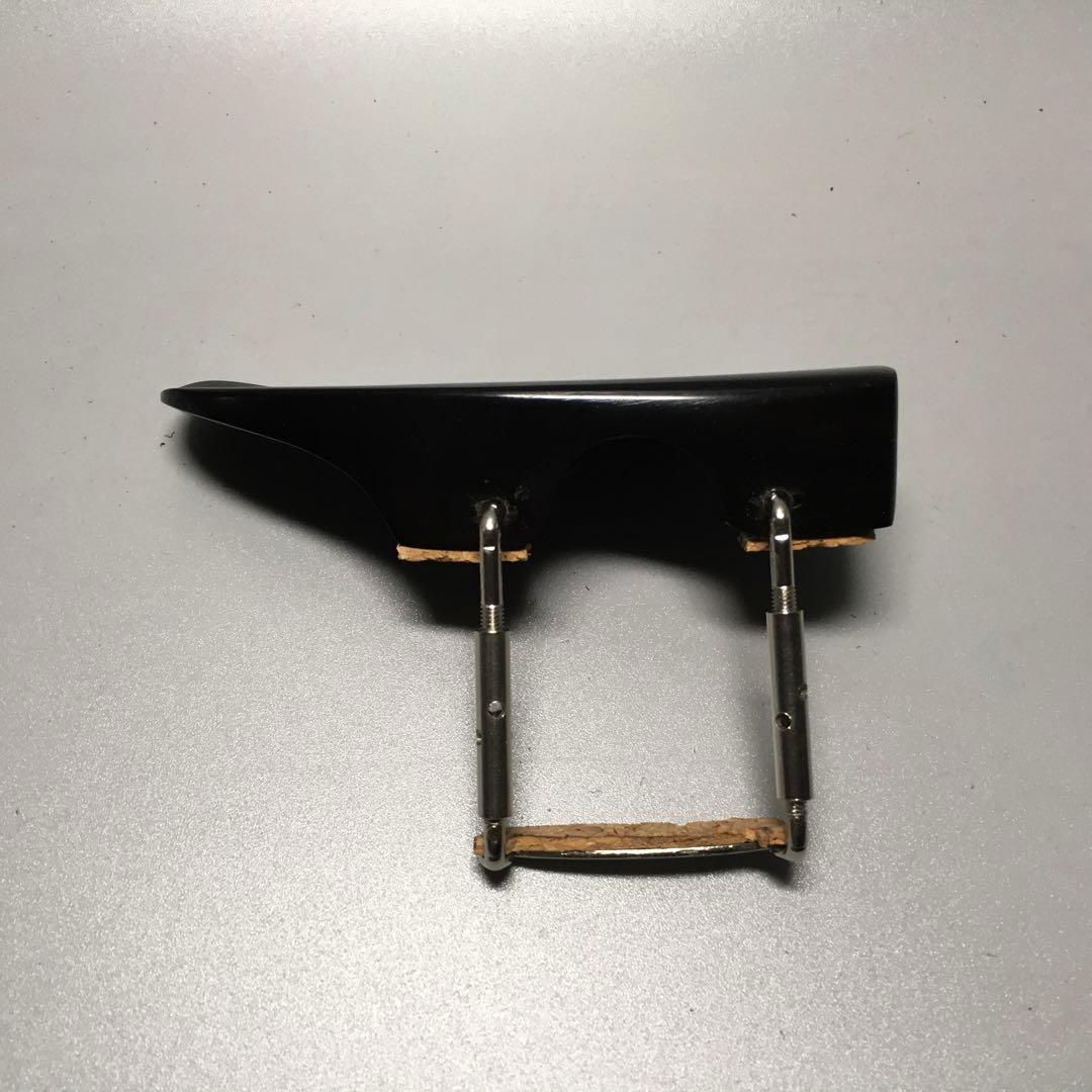 バイオリン 顎当てインド黒檀　バーバー型