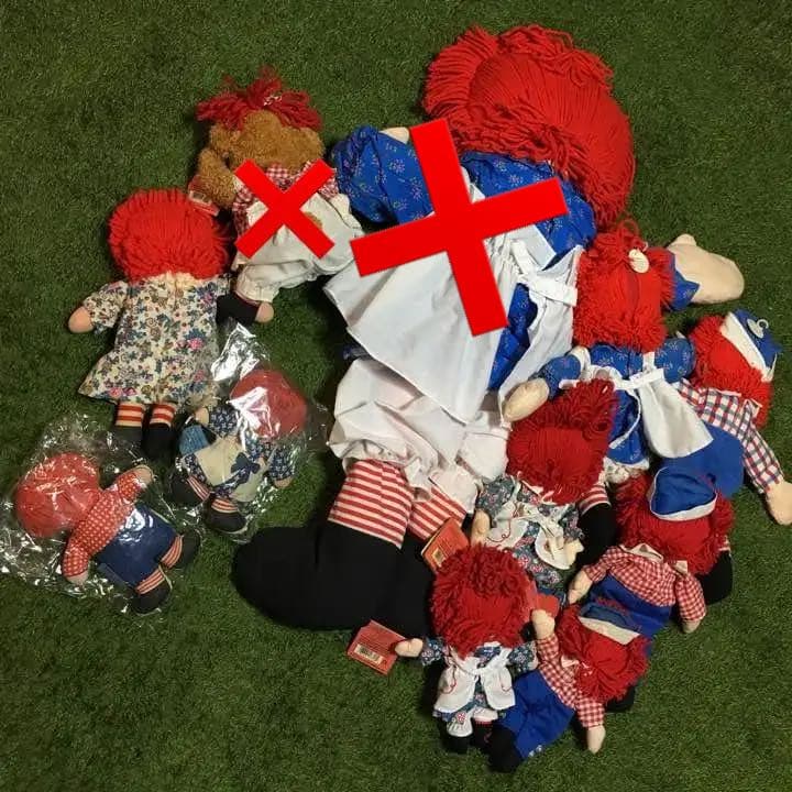 RAGGEDY ANN＆ANDY★ドール★まとめ売り★別売り可