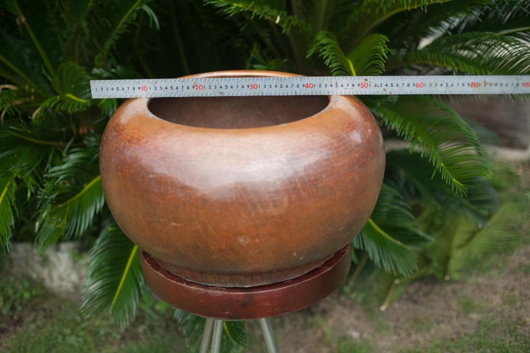 大型銅製火鉢