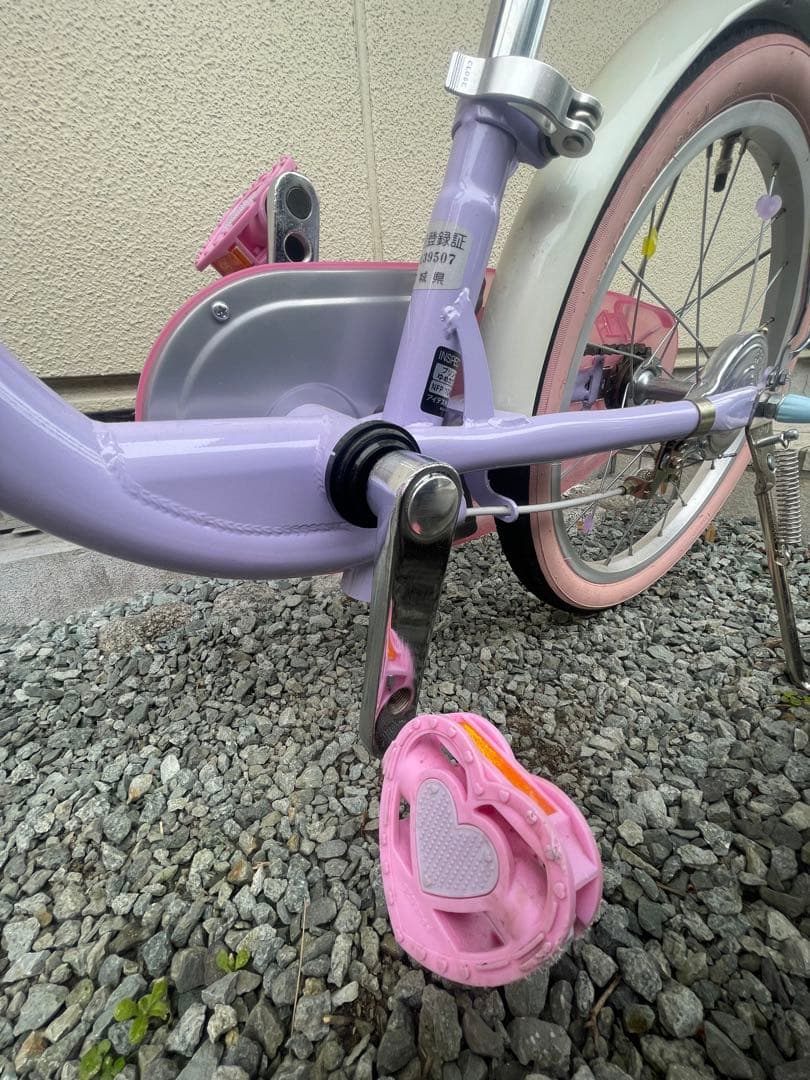 ディズニープリンセス　自転車　18インチ
