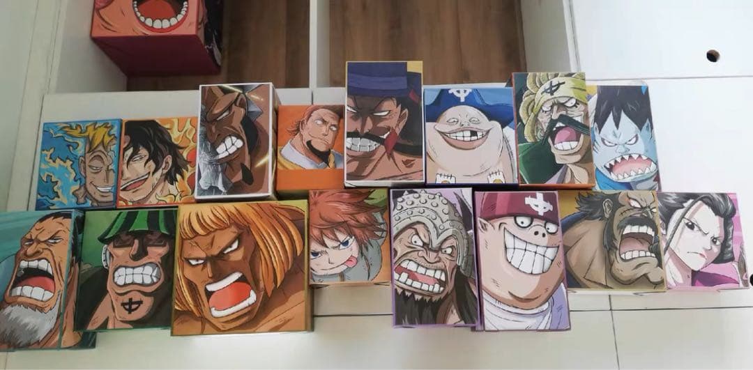 ONE PIECE 白ひげ海賊団 18点 ガレージキット ガレキ スタチュー①