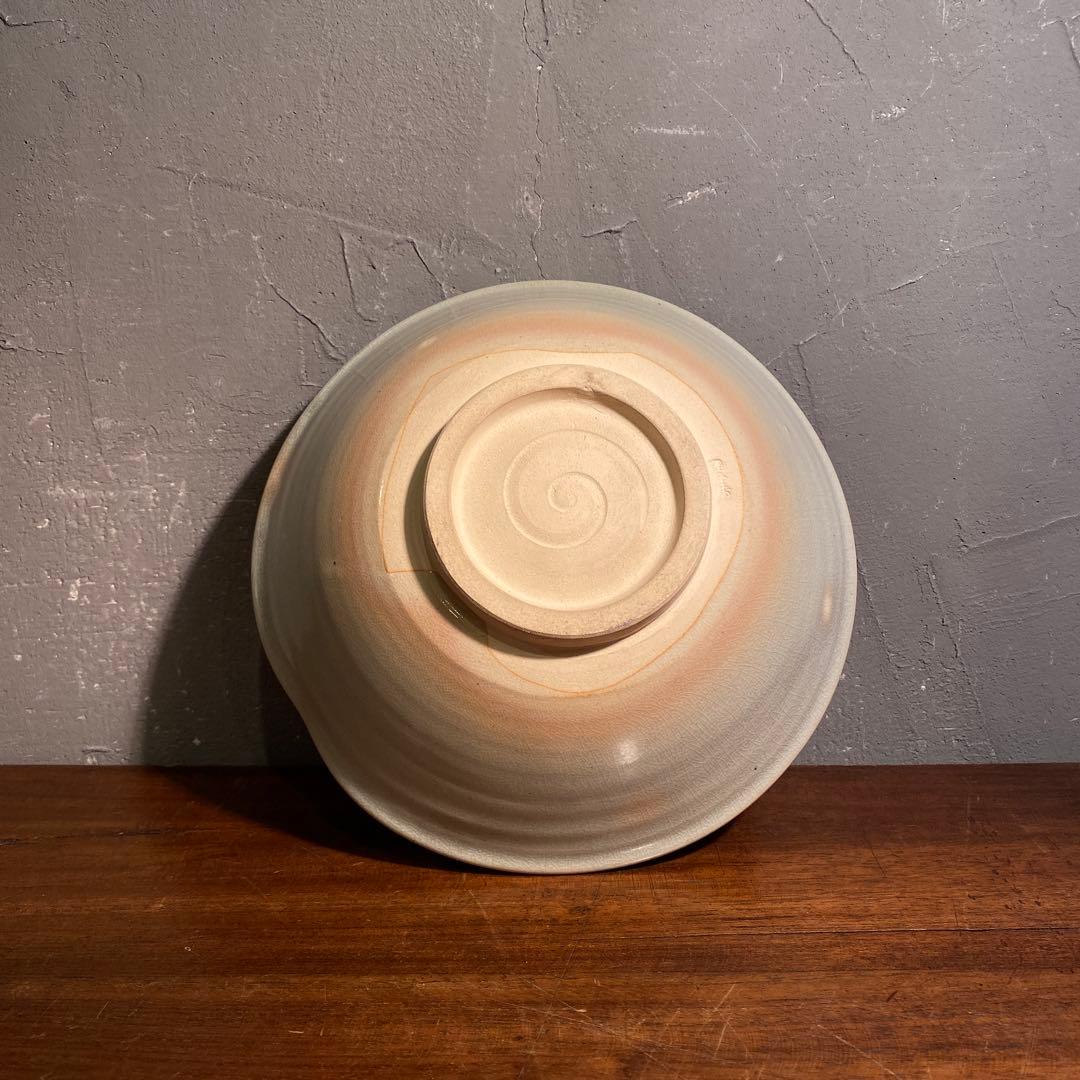 萩焼 十二代 田原陶兵衛 三島手 鉢 共箱 骨董品 器 在銘 作家物