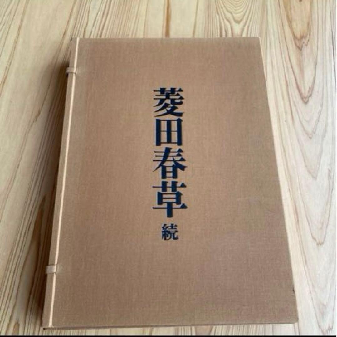 菱田春草 菱田春草続 大型 画集 本編 続編 2冊 セット